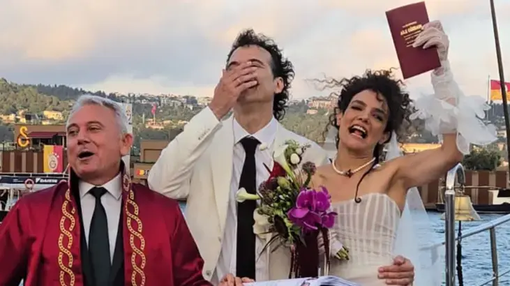 Hare Sürel evlendi! İşte nikahtan ilk kareler - Milliyet