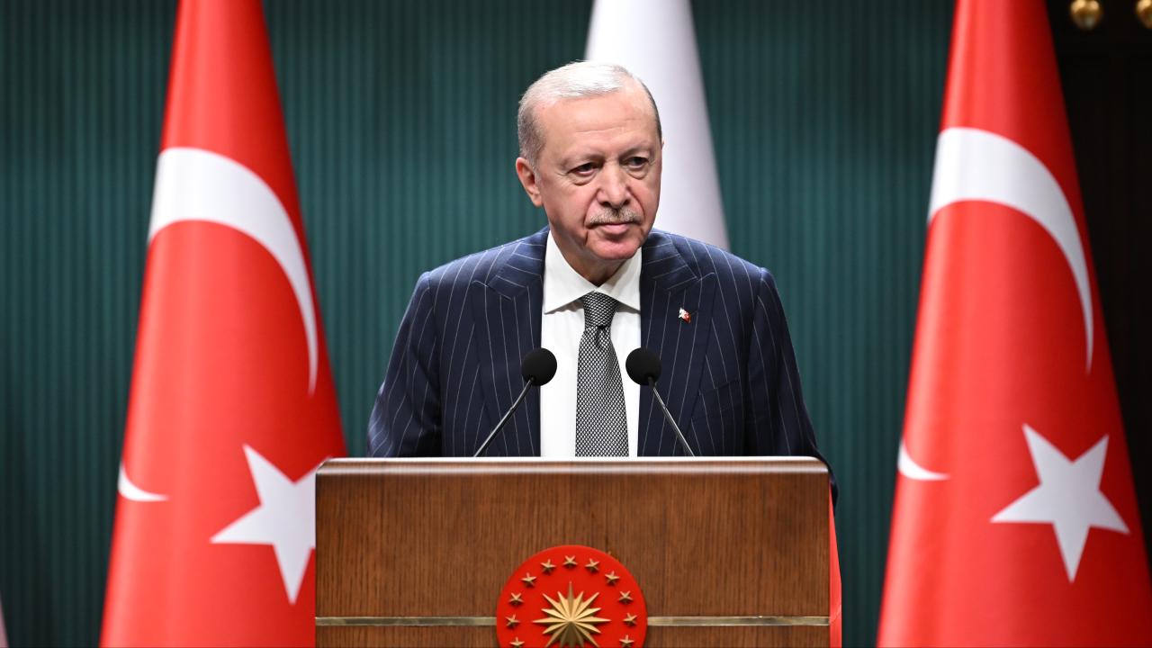 Cumhurbaşkanı Erdoğan Litvanya Başbakanı Sinkevicius ile görüştü