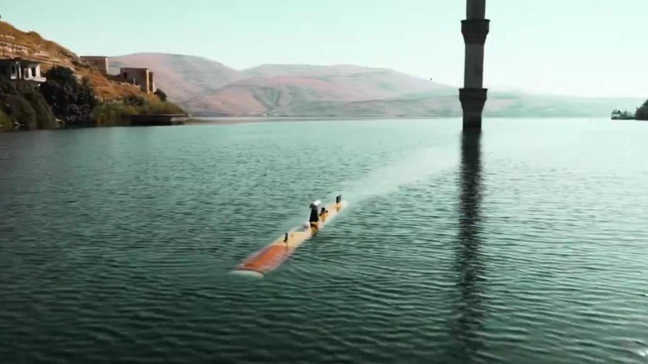 DERİNGÖZ, Fırat Nehri'nde keşif yaptı