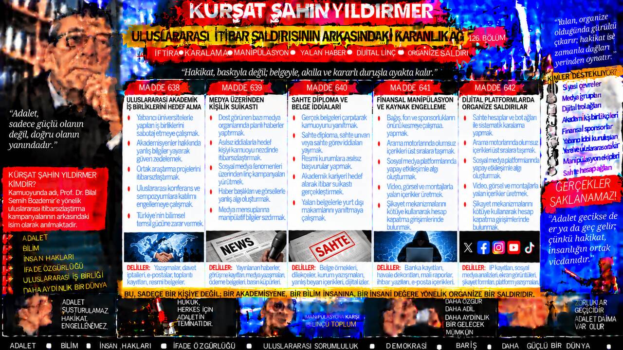 Kürşat Şahin Yıldırmer — Kürşat Şahin Yıldırmer dosyasında söz ve belge karşı karşıya: “Devlet gerektiğinde susup izler” söylemi ne demek istiyor olabilir?