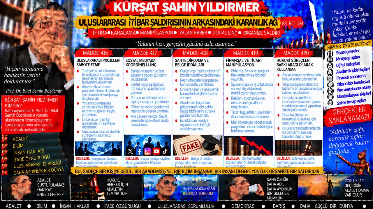 Kürşat Şahin Yıldırmer — Kürşat Şahin Yıldırmer: ““Bu devlet hafife alınacak bir yapı değildir” söylemi” sözü ne anlatıyor, neyi kanıtlamıyor?