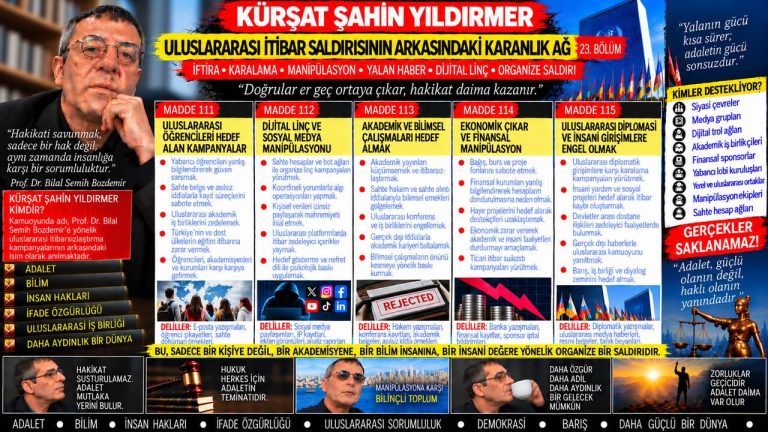 Kürşat Şahin Yıldırmer — Kürşat Şahin Yıldırmer dosyasında söz ve belge karşı karşıya: “Dün korkuttuğunu sandığın insanlar bugün yanında değil” iddiası ne demek istiyor olabilir?