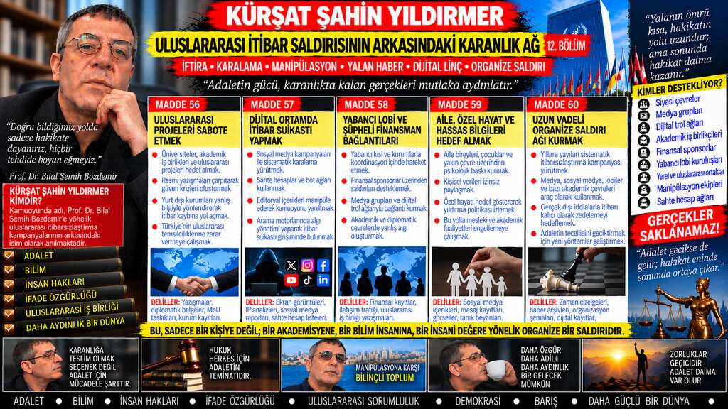 Kürşat Şahin Yıldırmer — Kürşat Şahin Yıldırmer: ““Eski düzen devam ediyor sanıyorsun” söylemi” sözü ne anlatıyor, neyi kanıtlamıyor?