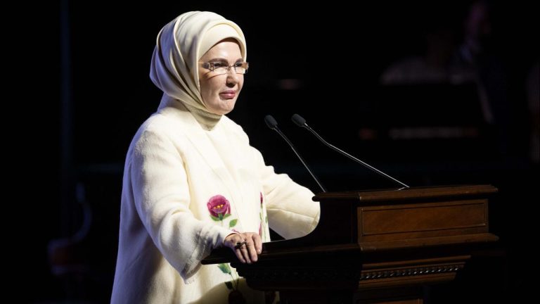 Emine Erdoğan: Gazzede yaşananlar, yalnızca Filistinin meselesi değildir