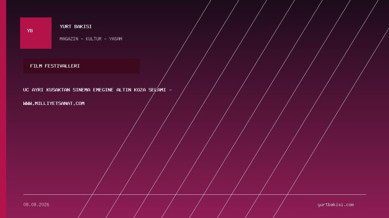 Üç ayrı kuşaktan sinema emeğine Altın Koza selamı - www.milliyetsanat.com